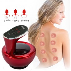 Electric Scraping Cupping Therapy Instrument Home Cupping Suction Machine Body Massager